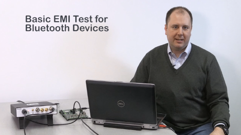Basic EMI Pre-Compliance Test for Bluetooth Devices