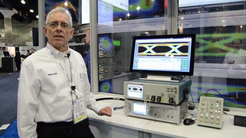Capturing 32G data with the Tektronix DPO70000SX ATI oscilloscope