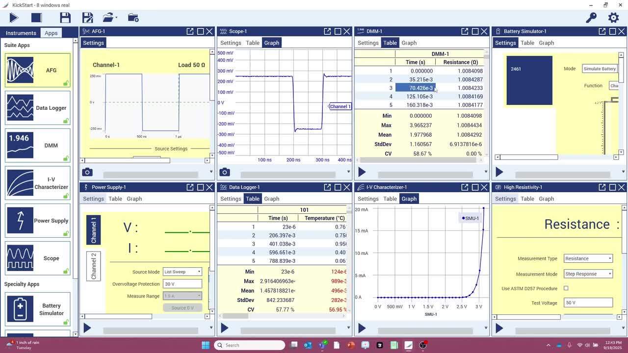 Custom App Layouts and Data Export Updates in KickStart 2.11.4 | Tektronix