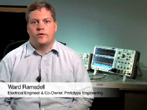 Debug of a WLAN Power Amplifier 24 GHz  MDO4000 Series