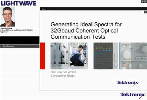 Generating Ideal Spectra for 32Gbaud Coherent Optical Communication Tests