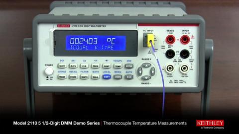How to Perform Thermocouple Temperature Measurements on the Model 2110