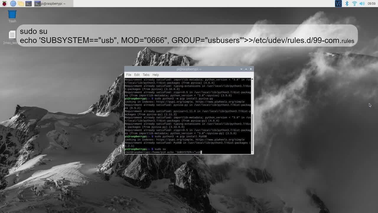 How to Setup Raspberry Pi to Remotely Control the 2 Series MSO | テクトロニクス