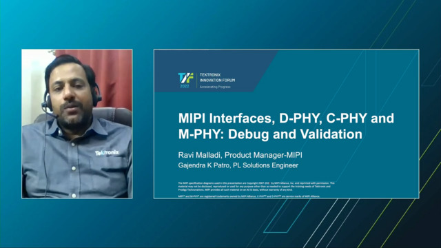 MIPI D-Phy C-Phy M-Phy Overview
