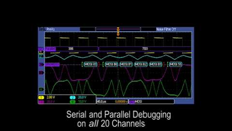 MSO2000B Series Mixed Signal Debugging - More Visibility