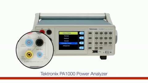 Power Supply power measurements with the PA1000 Power Analyzer