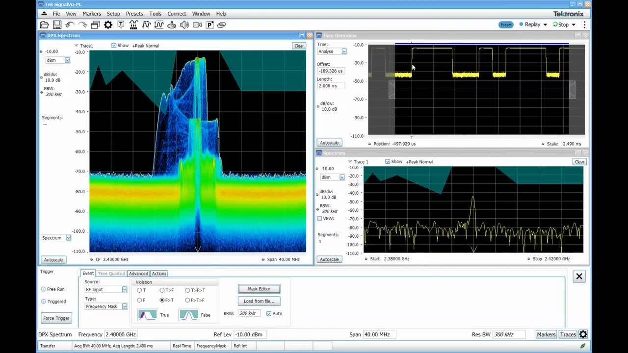 SignalVu-PC Advanced Triggers In-Depth | Tektronix