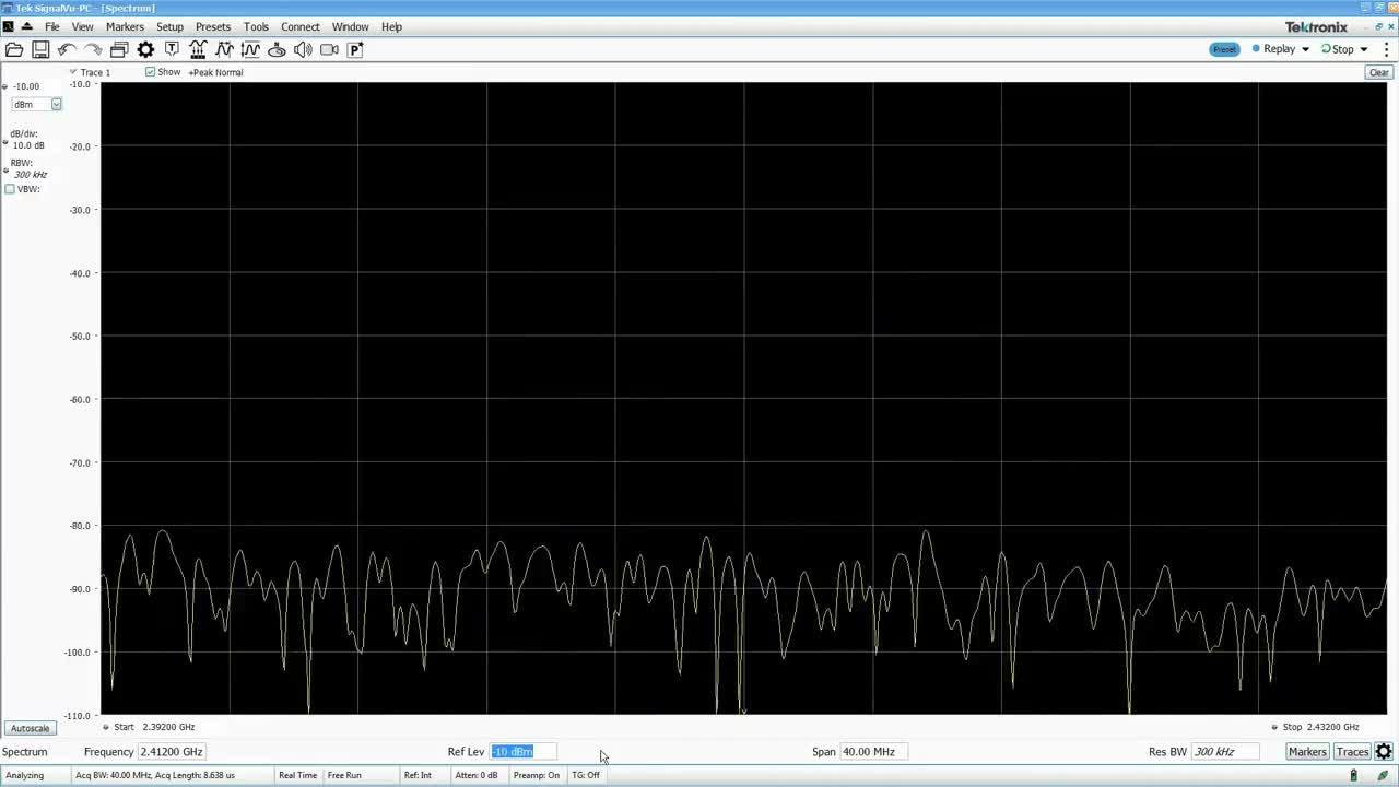 SignalVu-PC Primer- Real-Time Spectrum Analysis