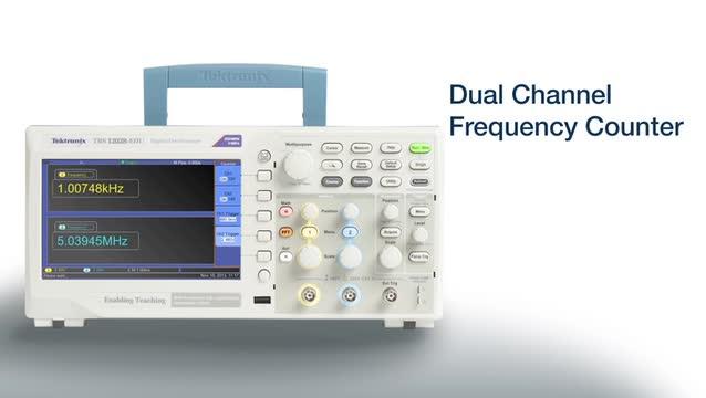 TBS1000B-EDU Series Digital Oscilloscope Virtual Product Demo