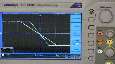 TBS1000B Series Limit Testing