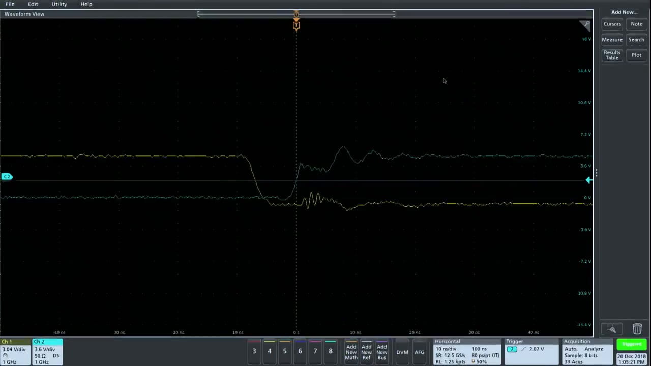 Testing Vgs Vds and deadtime analysis | テクトロニクス