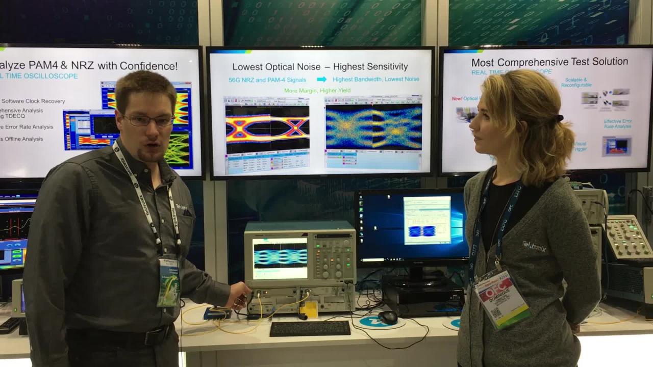 The Ultimate in Optical Sensitivity Tektronix
