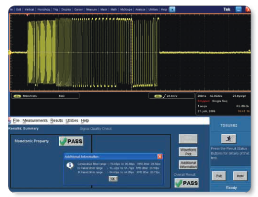2001 SPECIFIED CALIBRATION INTERVALS