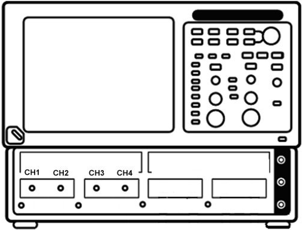 DSA8200 with two dual channel TDR modules installed
