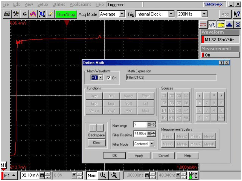 Z-Line Step Waveform