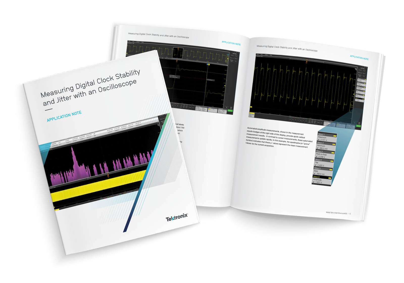 Measuring Digital Clock Stability and Jitter with an Oscilloscope