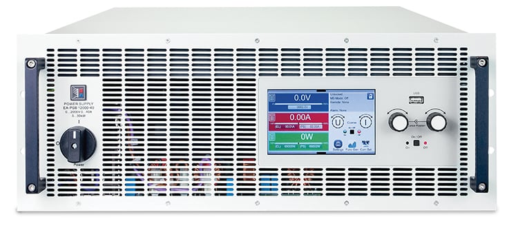 A picture of the EA-PSB Bi-directional Power Supply.