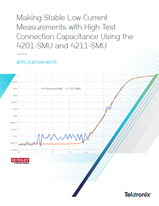 Making Stable Low Current Measurements with the 4201-SMU and 4211-SMU