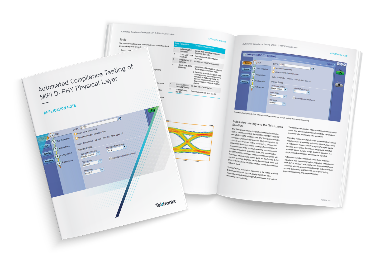 Automated Compliance Testing Mipi D Phy Physical Layer Tektronix