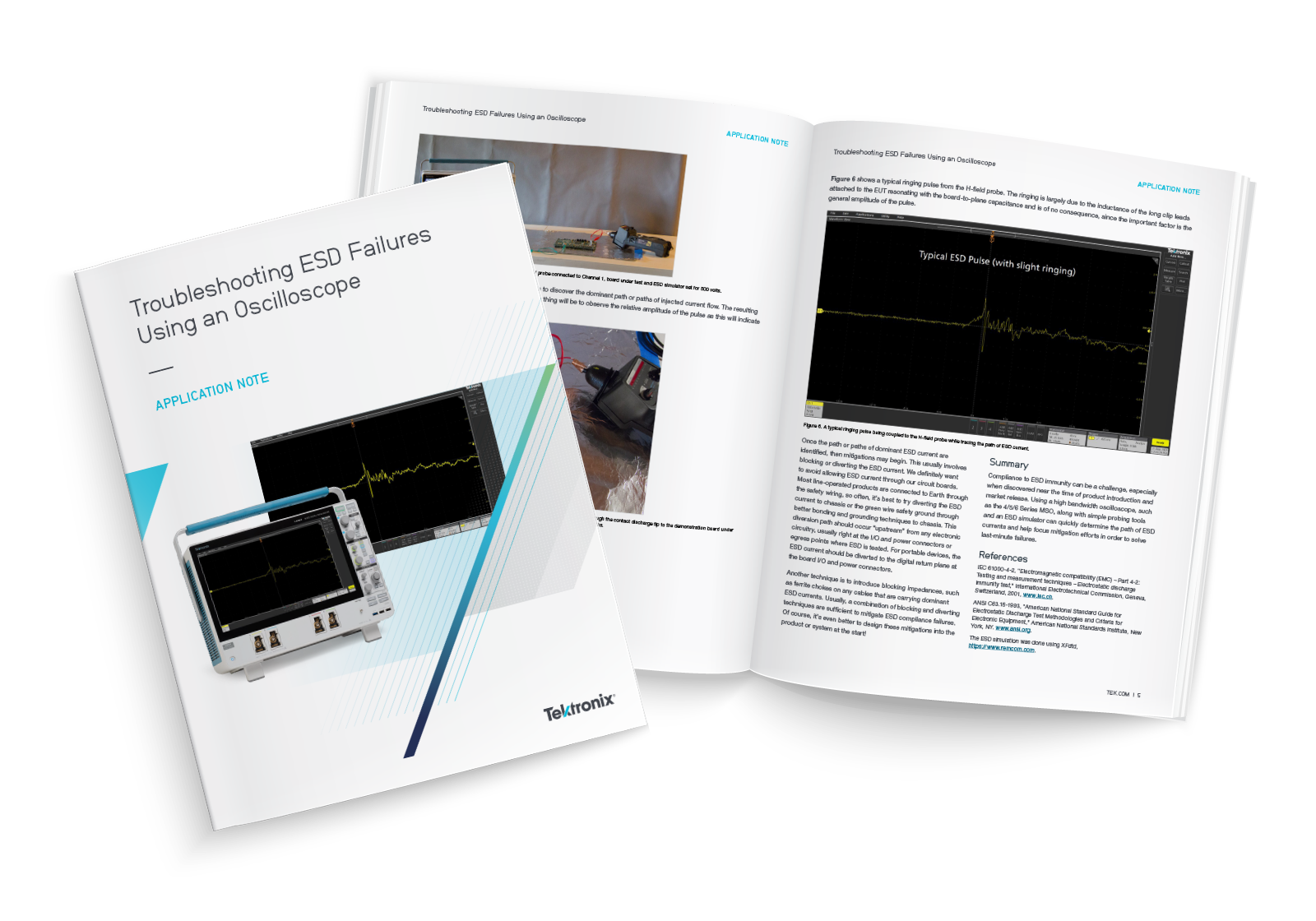 Troubleshooting ESD Failures Using an Oscilloscope Tektronix