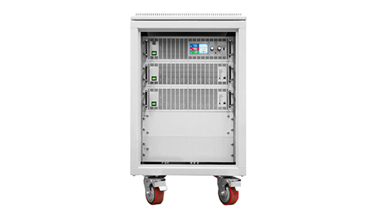 An image of Tektronix EA configurable rack systems 15U cabinet up to 120 kW.