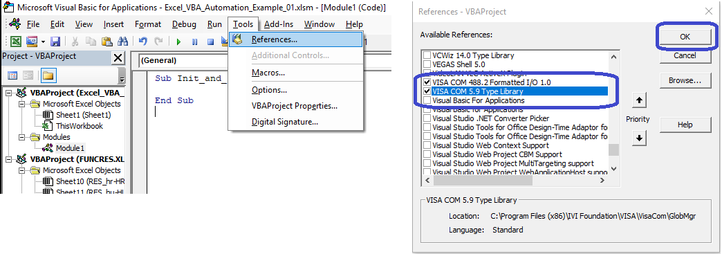 vba serial communications