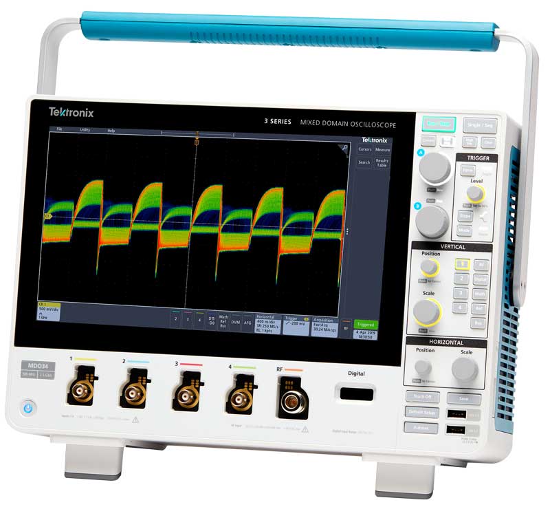 3 series oscilloscope 3-series_mdo_angle-left_feet-yes_handle-up_lit