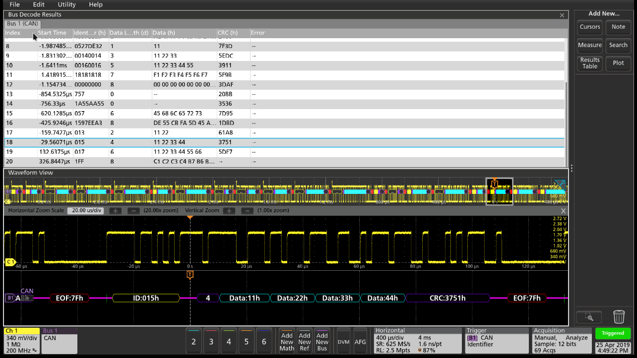 Can Serial Decoding The Top 6 Serial Bus Decode Packages on Tektronix Oscilloscopes | Tektronix