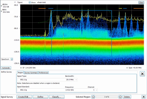 Spectrim Computer Chart Spectrum Analzyers Datasheet | Tektronix