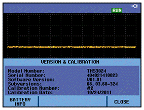 Confirmation of THS3000 Firmware - Step 3 confirm_fw_step3