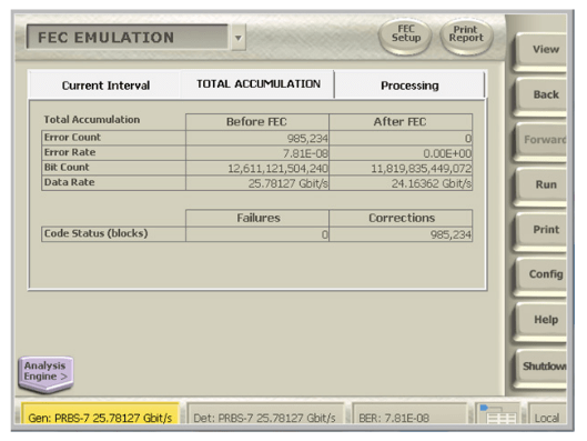 2001 SPECIFIED CALIBRATION INTERVALS