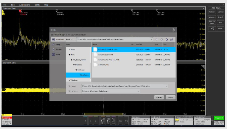 2001 SPECIFIED CALIBRATION INTERVALS