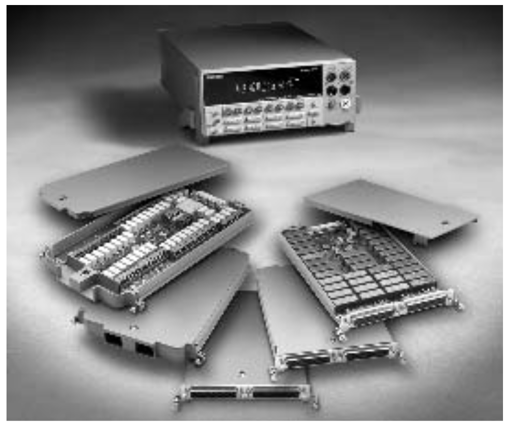 Keithley Model 2700 hybrid data acquisition system