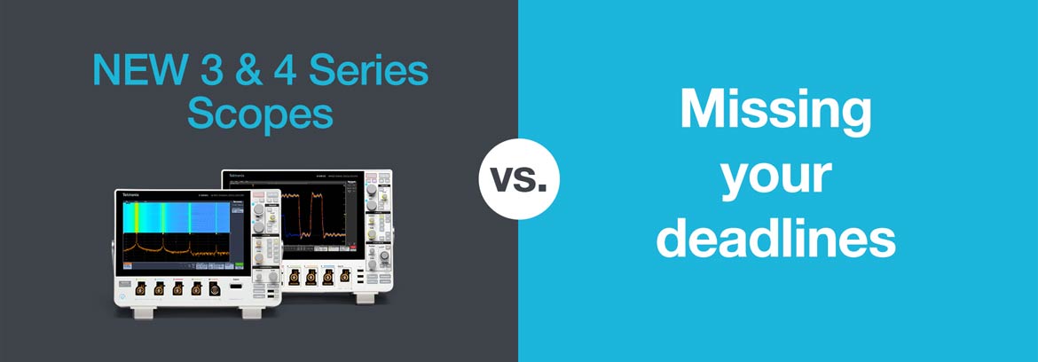Tektronix 3 Series MDO and 4 Series MSO Touch Screen Oscilloscopes