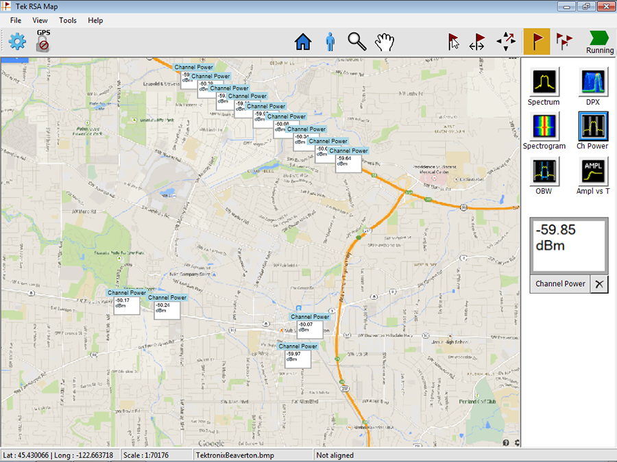 Global Satellite Map Integration