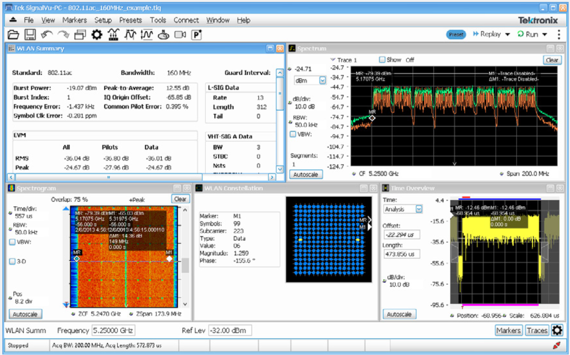 signalvu-pc vector signal analysis